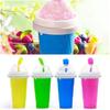 350ml Durable Slush Ice Cream Maker Quick-frozen Smoothies Squeeze Slush Quick Cooling Cup Milkshake Bottle Smoothie Cup