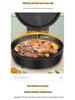 Electric Griddle: Multifunctional Double-Sided Heating Pancake Maker with Enlarged Deep Pan