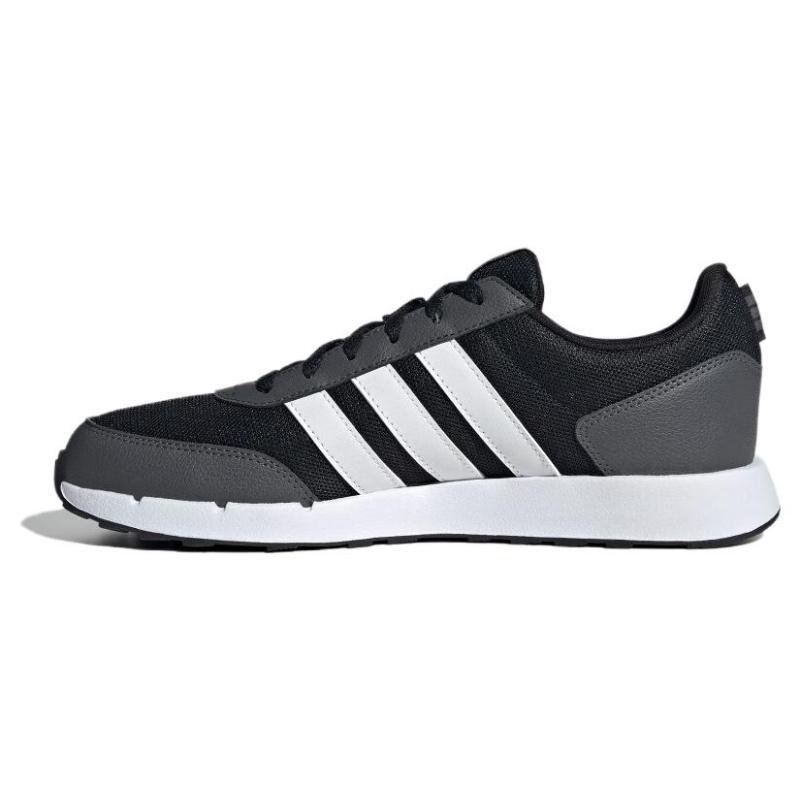 

Adidas Run 50s Black White Grey Sneakers IF1553 36⅔ чёрный