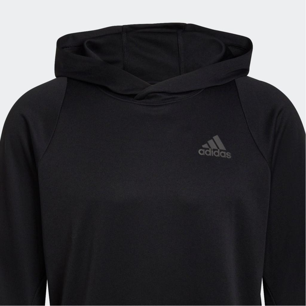 Adidas Sweatshirts Men's Black Hooded Moderate Regular HE2472
