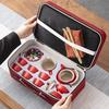 Yuzhuxun Nordic Portable Ceramic Travel Tea Set with Side-Handle Pot