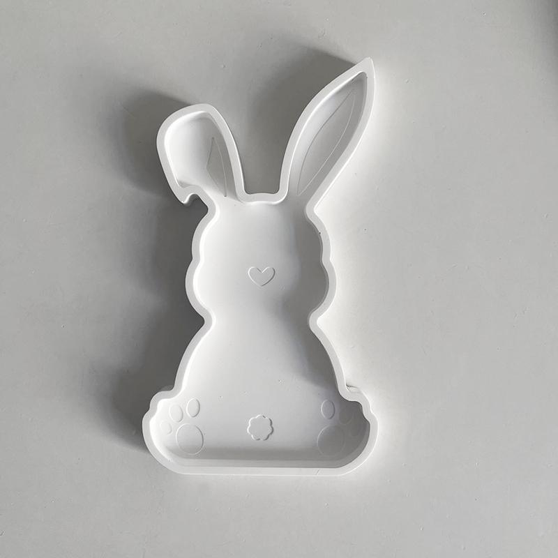 1PC Silicone Mould DIY Supplies Concrete Cement Storage Dish Making Tools Plaster Resin Casting Molds Home Decoration 2 styles