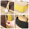 Vegetable Storage Bags Reusable Self Sealing Potato Onion Bags, Light Blocking Bag with Side Anti Sprouting Zipper, Non-woven Fabric Pantry Organizer