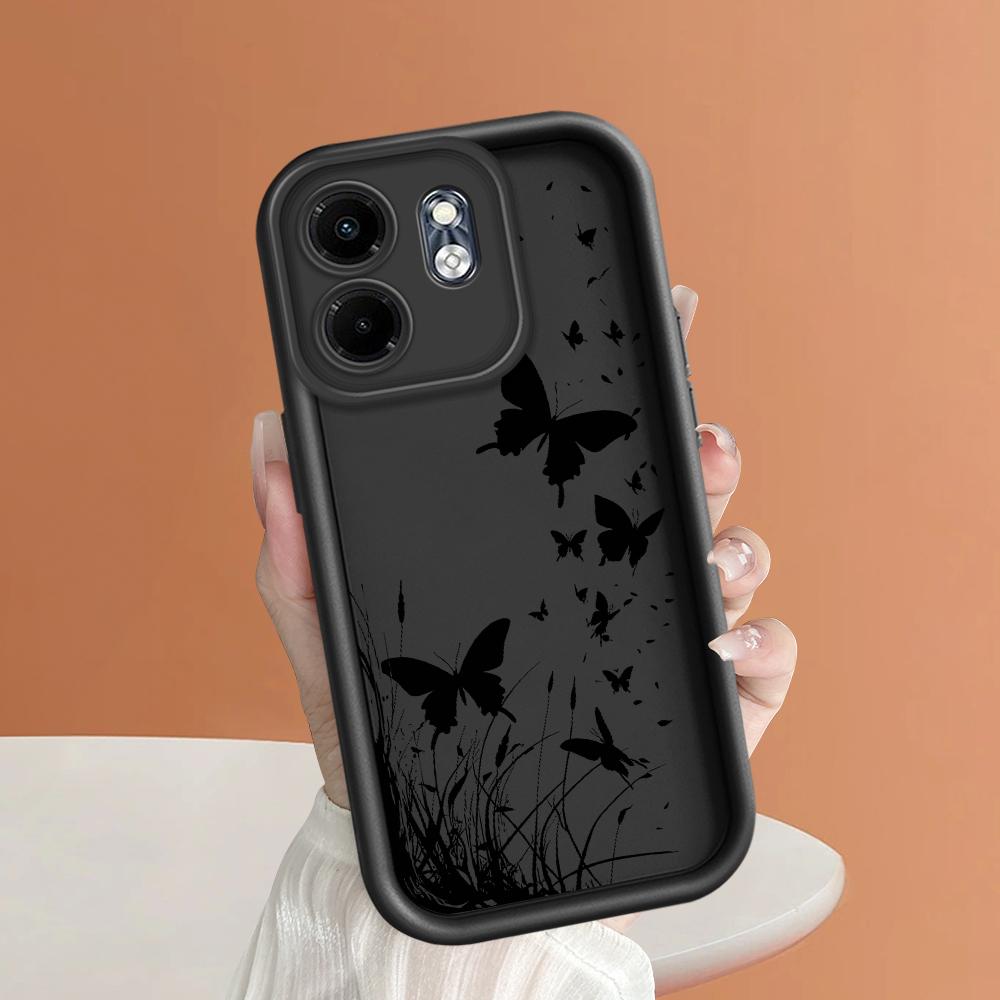 Mykt silikon telefondeksel Fullt dekkende Kamera Støtsikker Beskyttelsesdeksel for Huawei Honor Infinix Tecno iPhone Motorola Google