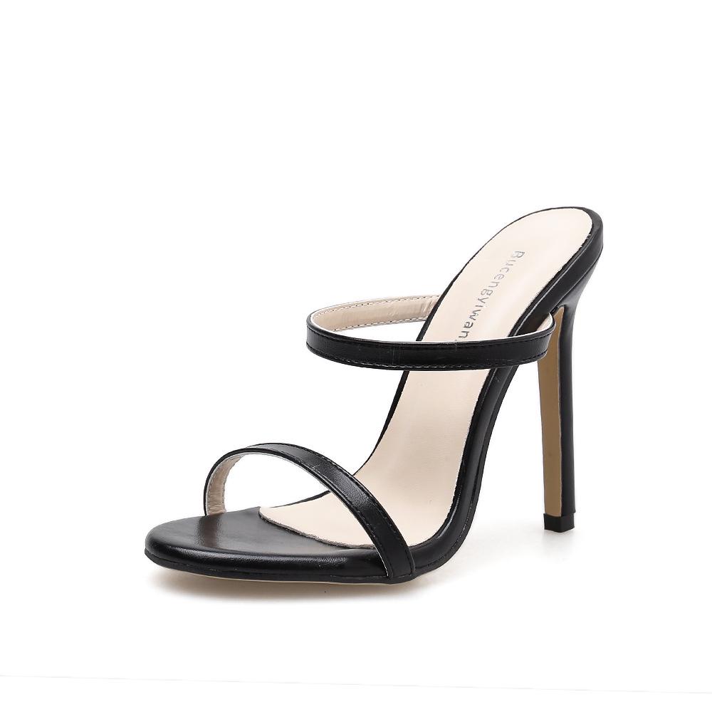 Fashion 2025 Women's Sandals Stiletto Heels Ankle Strap Wrap Foot OL Sexy High Heels Party Dress Shoes Size 35-40
