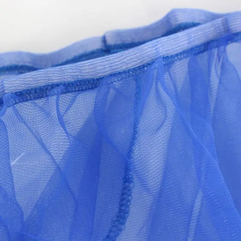 Nylon Mesh Bird Cage Cover Shell Skirt Net Easy Cleaning Seed Catcher Guard Bird Cage Accessories Airy Mesh Parrot Bird Cage Net