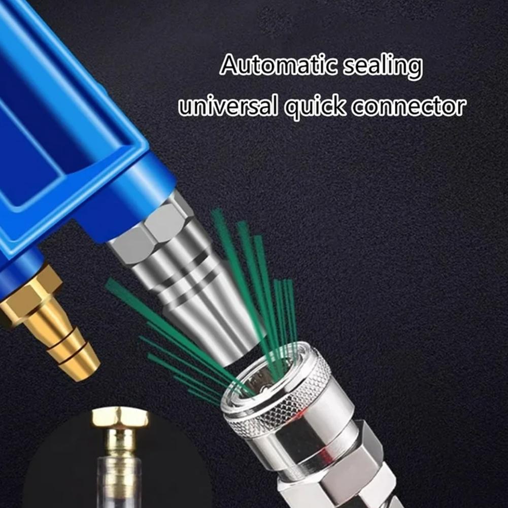 Pneumatic Tool Engine Water Gun Adjustable High Pressure Spray Gun For Car Wash Engine Engine Oil Sewage Cleaning Tool