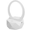 LY Y1 Mini Bluetooth Speaker with Colorful Night Light Audio Accessory Desktop Ornament(White )