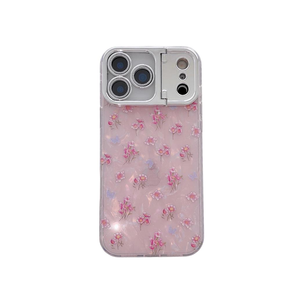 Kasuga Květinové pouzdro na ochranu objektivu pro iPhone 17 Pro Max