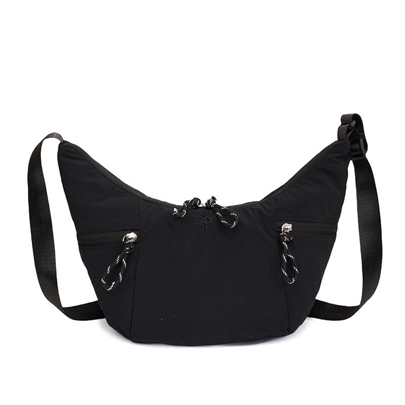 2025 New Casual Fashion Versatile Messenger Bag Large Capacity Bag Shoulder Armpit Bag