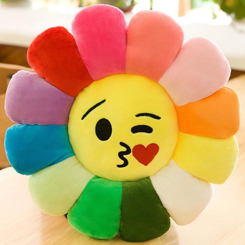 Sunflower Cartoon Office Cushion Cushion Cute Student Classroom Chair Butt Cushion Sedentary Living Room Bay Window Cushion