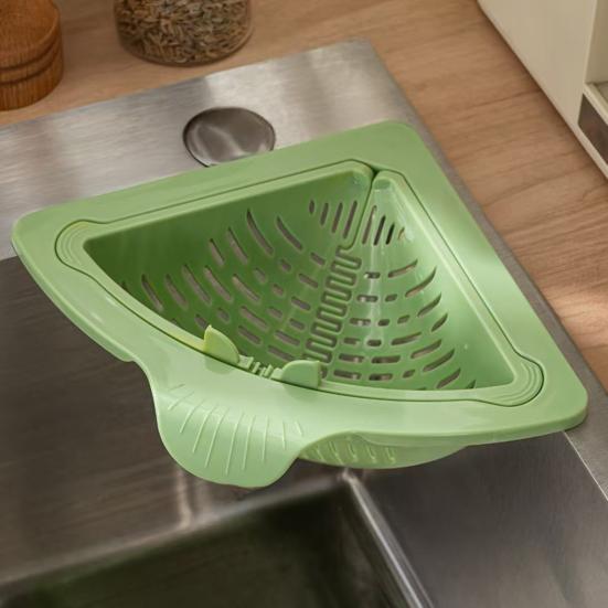 1/2Pcs Magnetic Sink Drain Basket One-Touch Dumping Food Waste Collection Sponge Storage Rack Versatile Sink Organizer