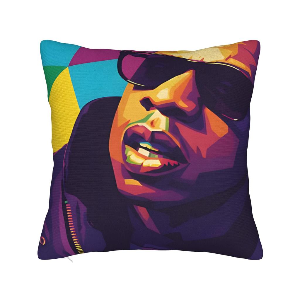 Rapper Cartoon J-Jays Z Pillowcases  Vintage Pillow Case For Sofa Car Home Decor Comfy Pillow Cover