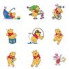[GREDINO] Winnie the Pooh Waterproof Car Sticker for Suitcases, Laptops, Motorcycles, Helmets, and More