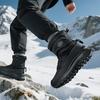 Hohe Schneestiefel sind wasserdicht, rutschfest, verdickt und warm, ein Geschenk für Ehemann und Vater