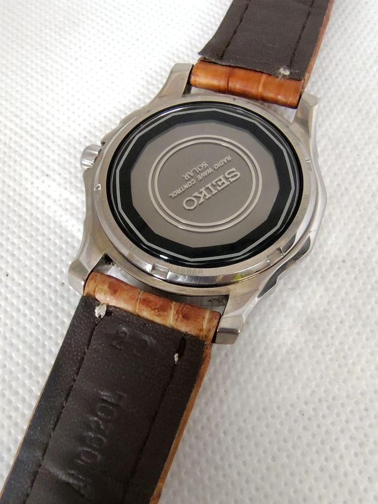 [USED] Seiko Brightz Titanium 7B22-0BG0 Radio Solar Watch
