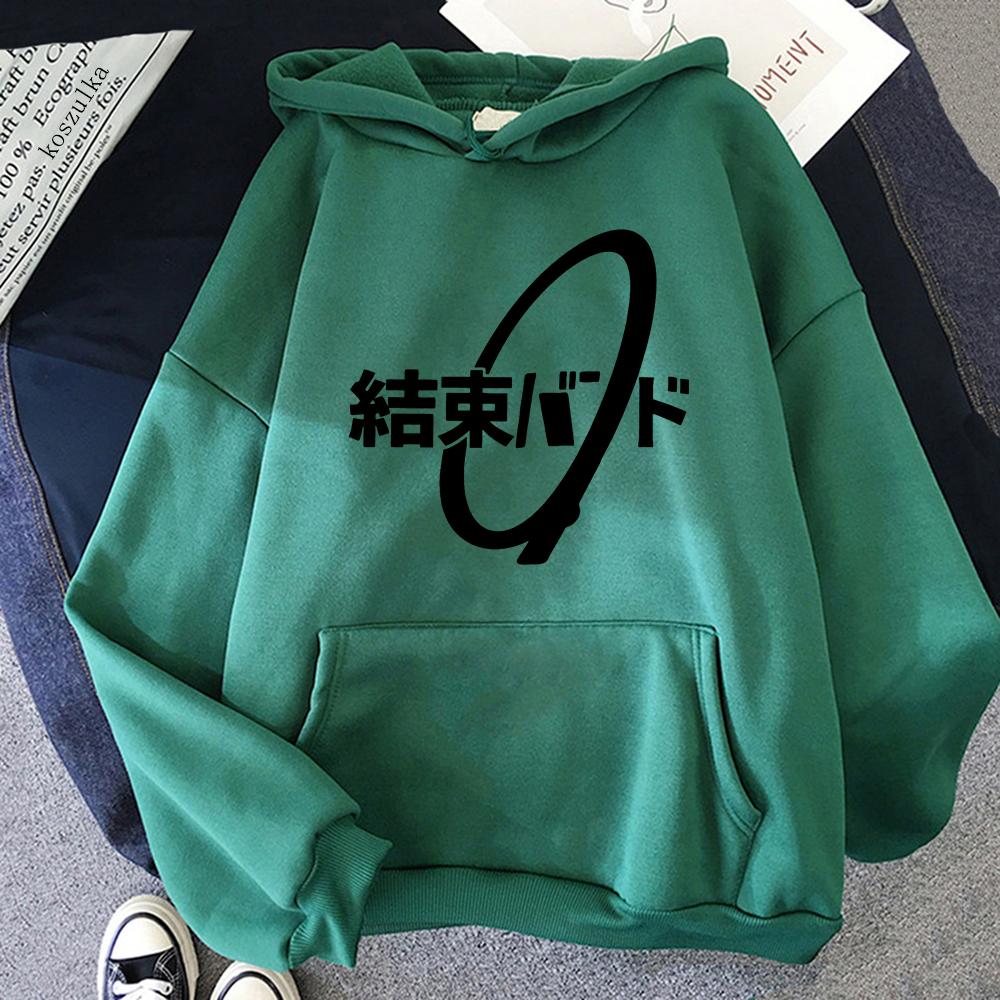Bocchi The Rock Ryo Yamada Hoodie Women Aesthetic Anime Manga Hoodies Unisex Autumn Winter Cartoon Pullovers Sweatshirts Korea