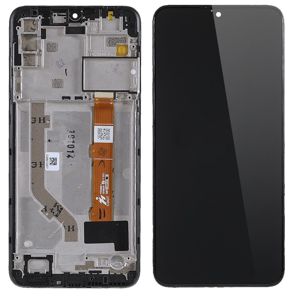 

For Alcatel 1S (2020) 5028 Grade B LCD Screen and Digitizer Assembly+Frame Part (without Logo) Black