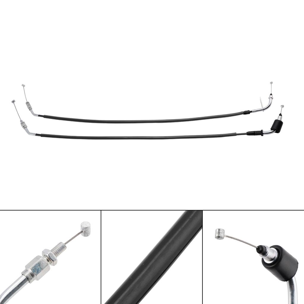Throttle Cable Wire for Suzuki GSXR600 GSXR750 2011-2023 Black