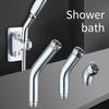 Shower Elbow Adapter for Handheld Shower Head 45 Degree Connectors Stainless Steel Construction Polished Chromes Finish