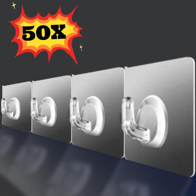 Transparent Horn Haken Klebe Haken Schlafzimmer Küche Bad Wand Kein Stanzen Keine Markierung Tragende Klebe Haken Kunststoff Haken