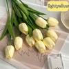 Artificial Tulip Flower Bouquet Real Touch PE Foam Fake Flower for Wedding Decoration Flowers for Home Garden Decoraive