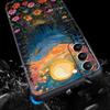 Oil Painting Of Flowers Phone Case For Samsung Galaxy S26 Ultra S25 Plus S24 FE S23 S22 5G S21 S20 Cover Black Soft