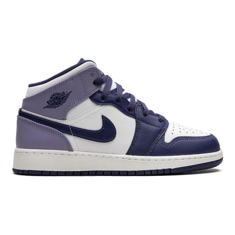 Jordan 1 Mid White Sky J Purple GS DQ8423-515