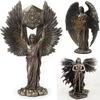 Arhanghelul Metatron Enoh Înger Transformare Statuie religioasă Rășină Artizanat Statuie de grădină Tema creativă Ornament de credință