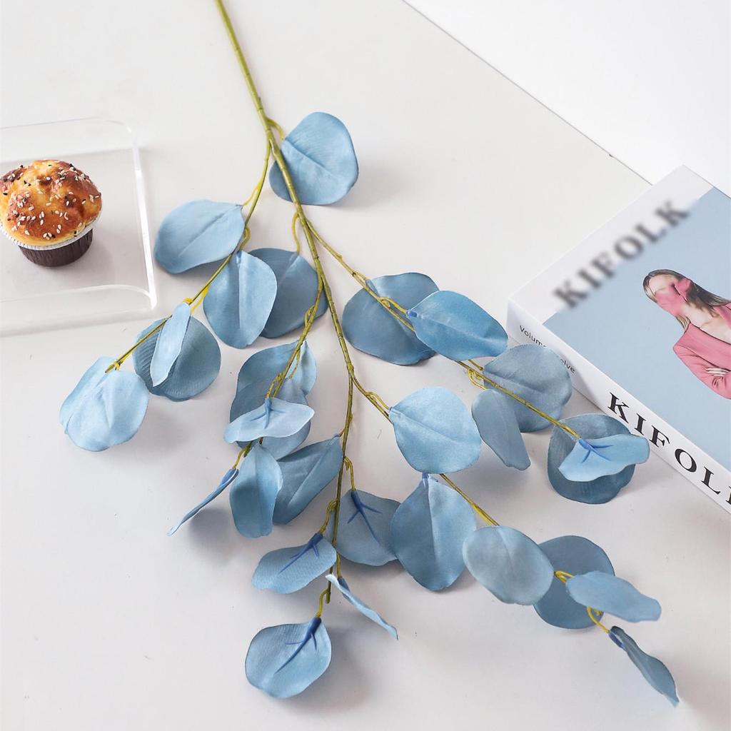 Artificial Eucalyptus Leaf Arrangement - Green Plant Decor