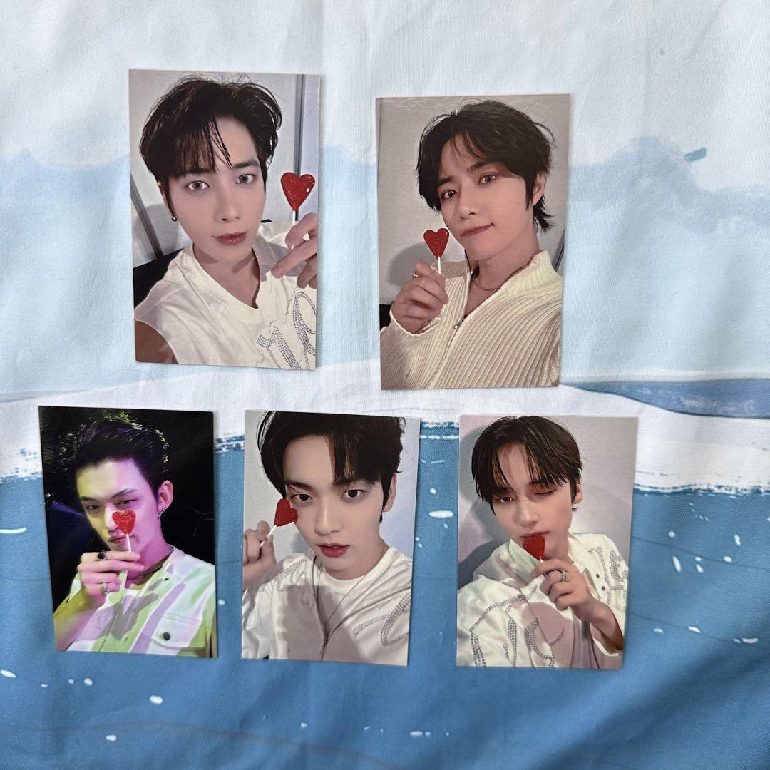 

[USED] TXT Korea Love Language Public Broadcast Sanok 5-Piece Set Trading Card