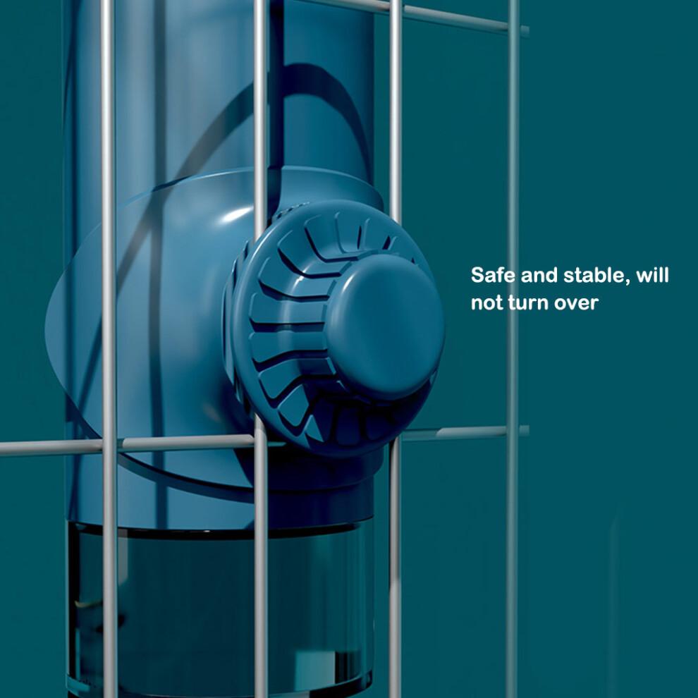 (Blau, 700ml) Pet Cage Water Dispenser Hanging Solid Color Feeder Feeding Tool