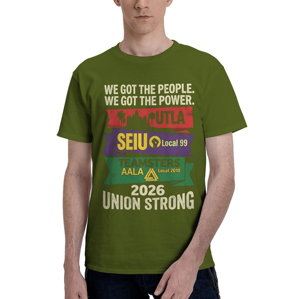 Utla Seiu Aala We Got The People Funny 100 Cotton Tshirt Labor Moveunisext Tees Tops For Unisex