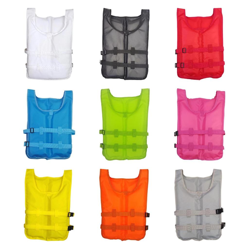 Life Jacket Breathable Adjustable Straps Buoyancy Vest Waistcoat Swim Vest for Rafting Fishing Drifting Water Sports Canoeing