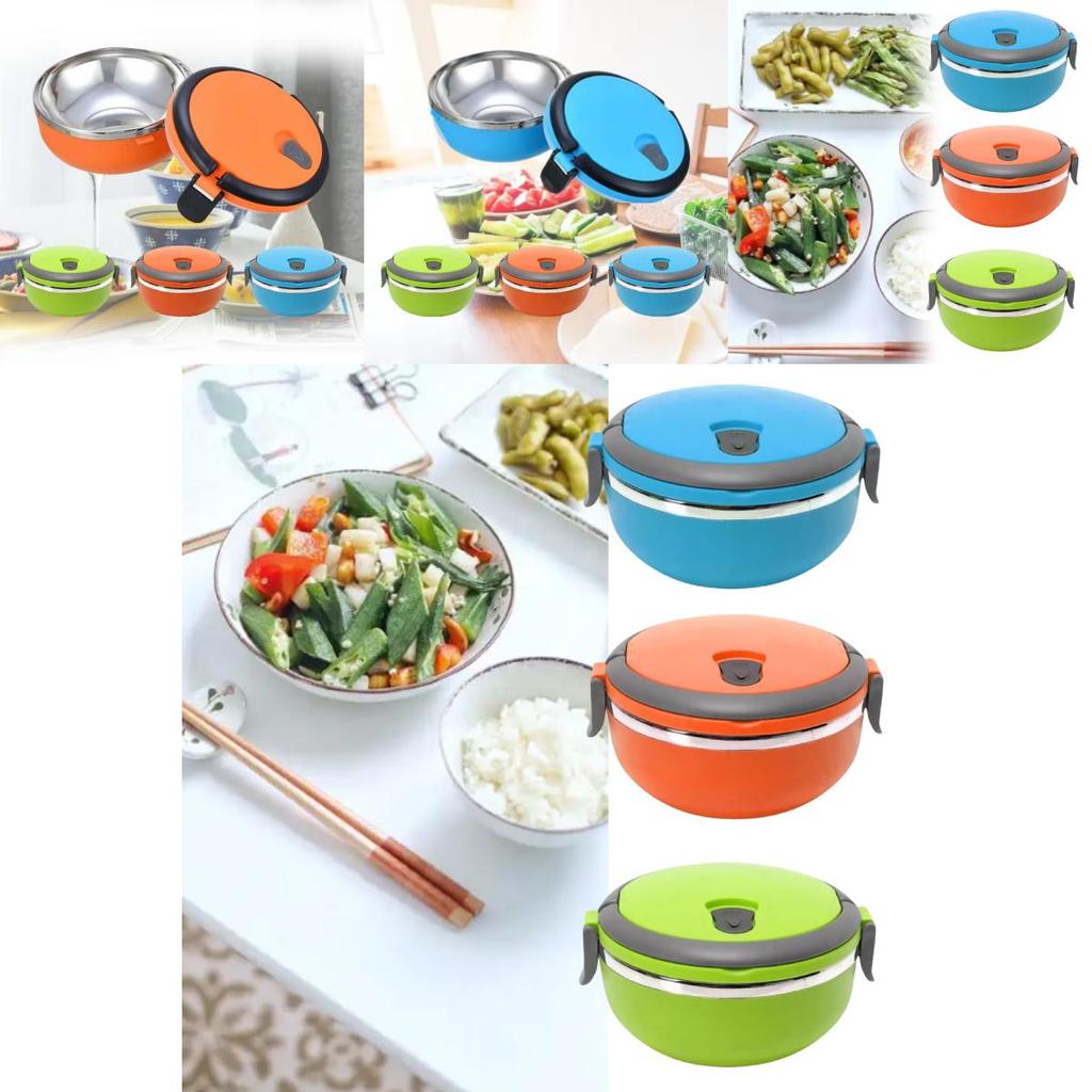 Premium Insulated Stainless Steel Double Layer Lunch Box With Durable Seal For Adults