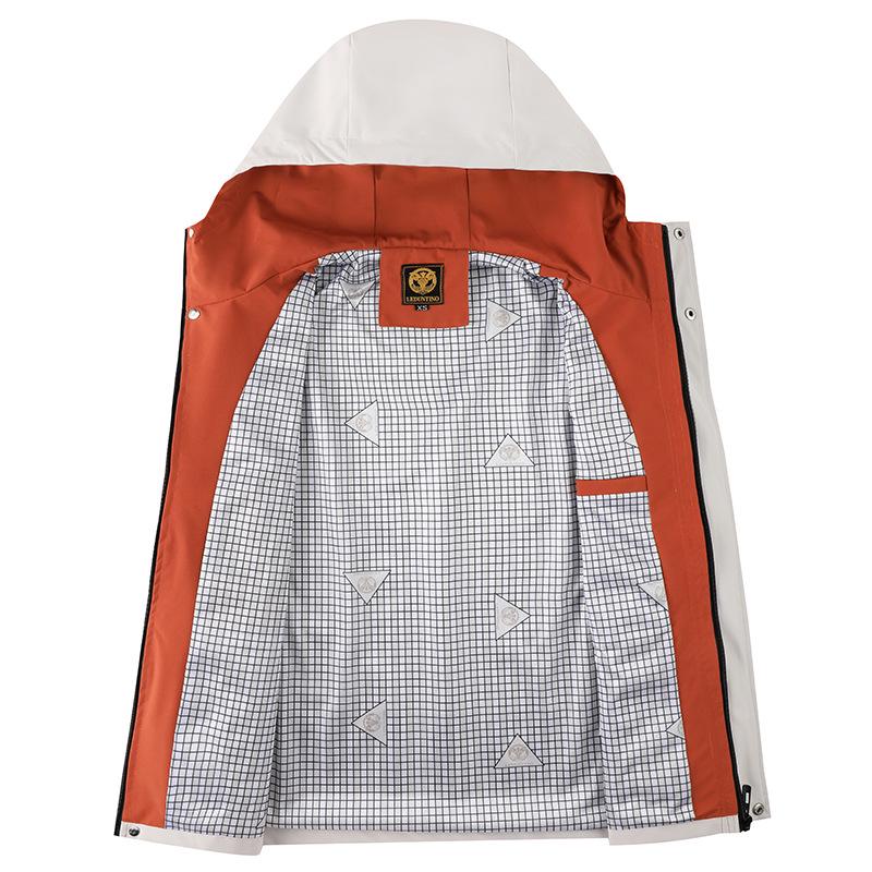 Men's Solid Color Hooded Parka: Casual Outdoor Autumn/Winter Jacket