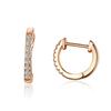 WOSTU Hot Sale 925 Sterling Silver Gold Color Small Circle Hoop Earrings For Women Birthday Simple Noble Jewelry Gift CQE498