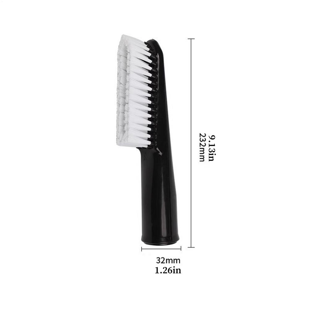 

Vacuum Brushes Handheld Tool Lightweight Dust Brush For Cleaning Carpet Floor Hardwood Shop Home Car чорний