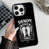 D-Daryl Dixon Wings Zombie  Phone Case For iPhone 17,16,15,14,13,12,11,Pro,Max,Plus,E,Air,Mini Black IMD Cover