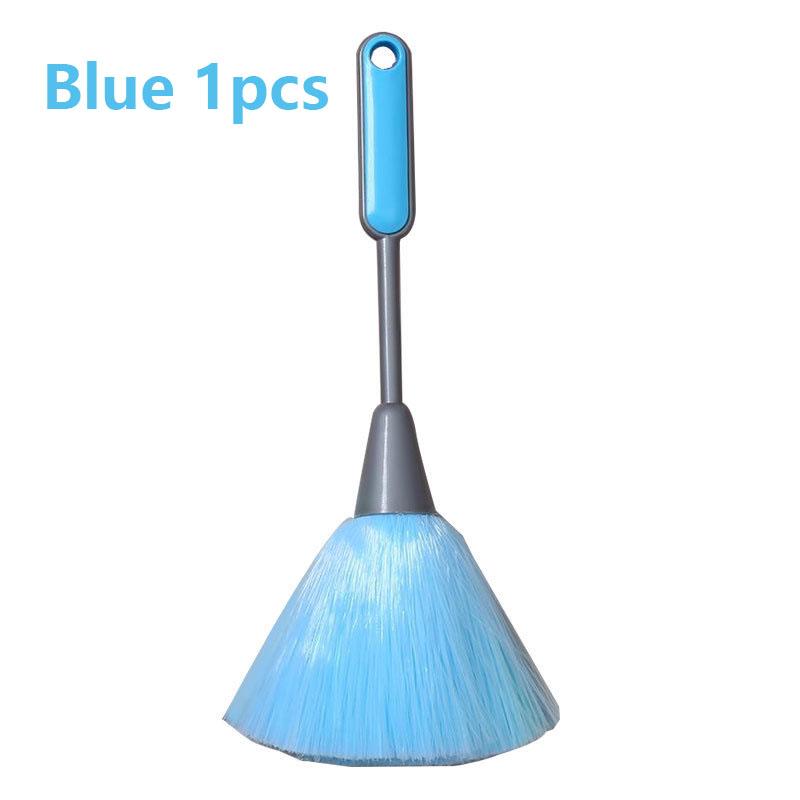 

Dualpurpose Microfiber Dusting Brush Home Staticcharged Dusting Ideal Narrow Computer Keyboards Wheels Suitable Cleaning Offices синий
