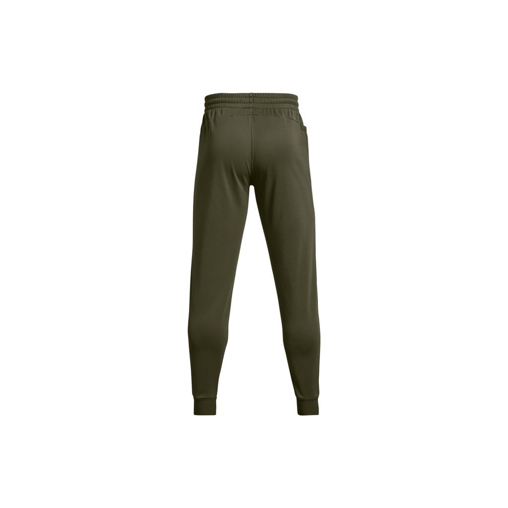 Under Armour Armor Fleece® Solid Mid-Rise Tapered Knit Joggers Men Joggers Green 1373362-390