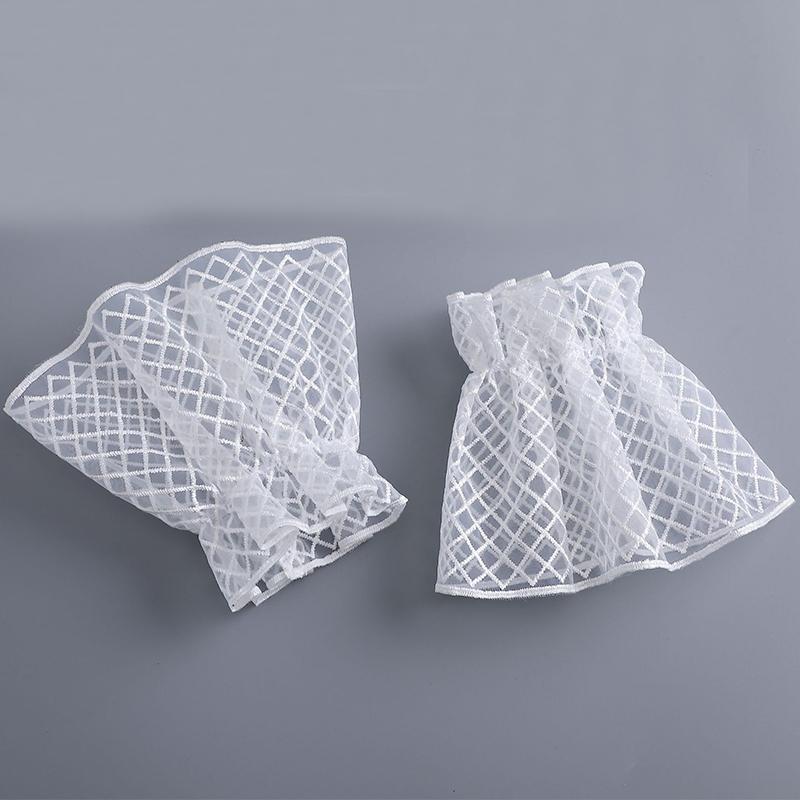 

Милые поддельные манжеты для женских роговых манжет, рубашки, съемные поддельные рукава, манжеты на запястье, свитер, блузка, роговые манжеты, наручные грелки One Size