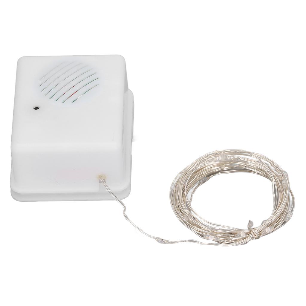 Weihnachts-Lichterkette Musik-Lichterkette für Terrasse Garten Dekoration Innen Außen Weihnachtsbaum Partys