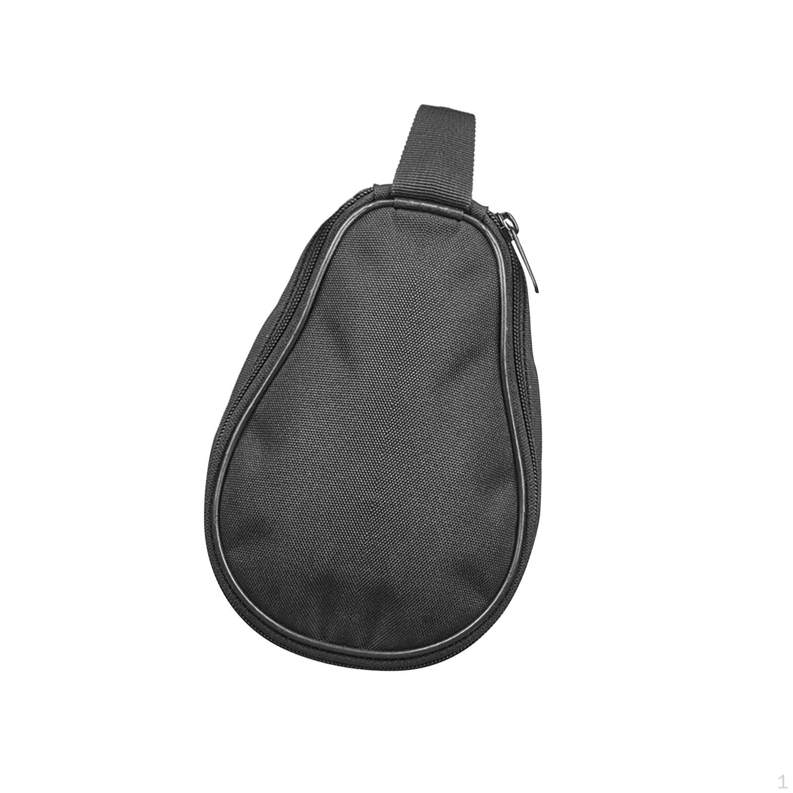 

Camping Bowl Storage Bag Tote Oxford Cloth Carrier for Outdoor Walking at The Beach чёрный