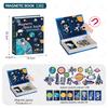 Neues Interessantes DIY-Puzzle für Kinder Magnetisches Zauberbuch-Serie Magnetischer Aufkleber für Kinder Spielzeug für die frühkindliche Bildung Chri
