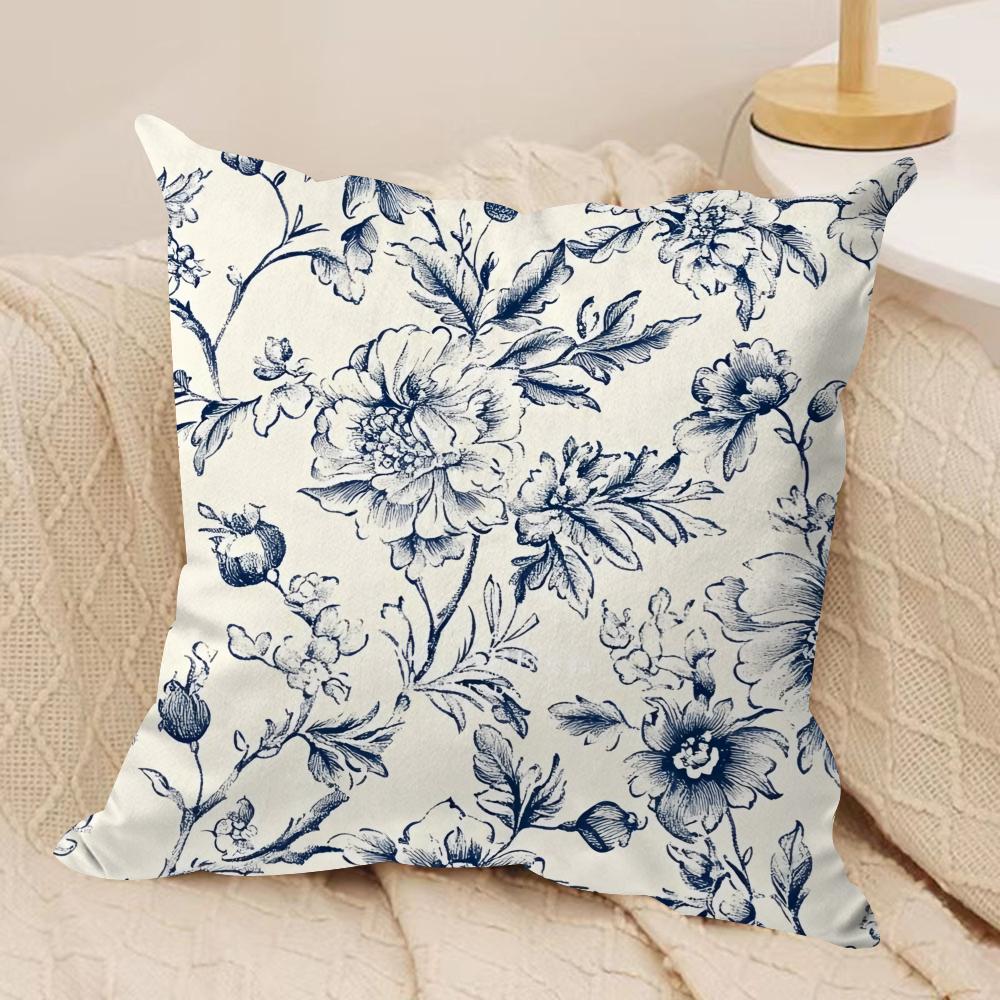 Bohemian Style Texture Cushion Cover Short plush Doublesided Print Square Throw Pillow Covers Sofa Home Cushion Decor