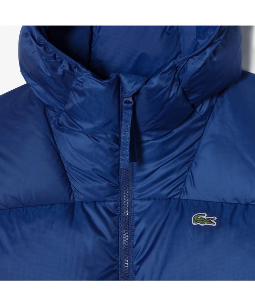 Lacoste Men'S Hooded Duck Down Puffer Bh7841-55N C4X