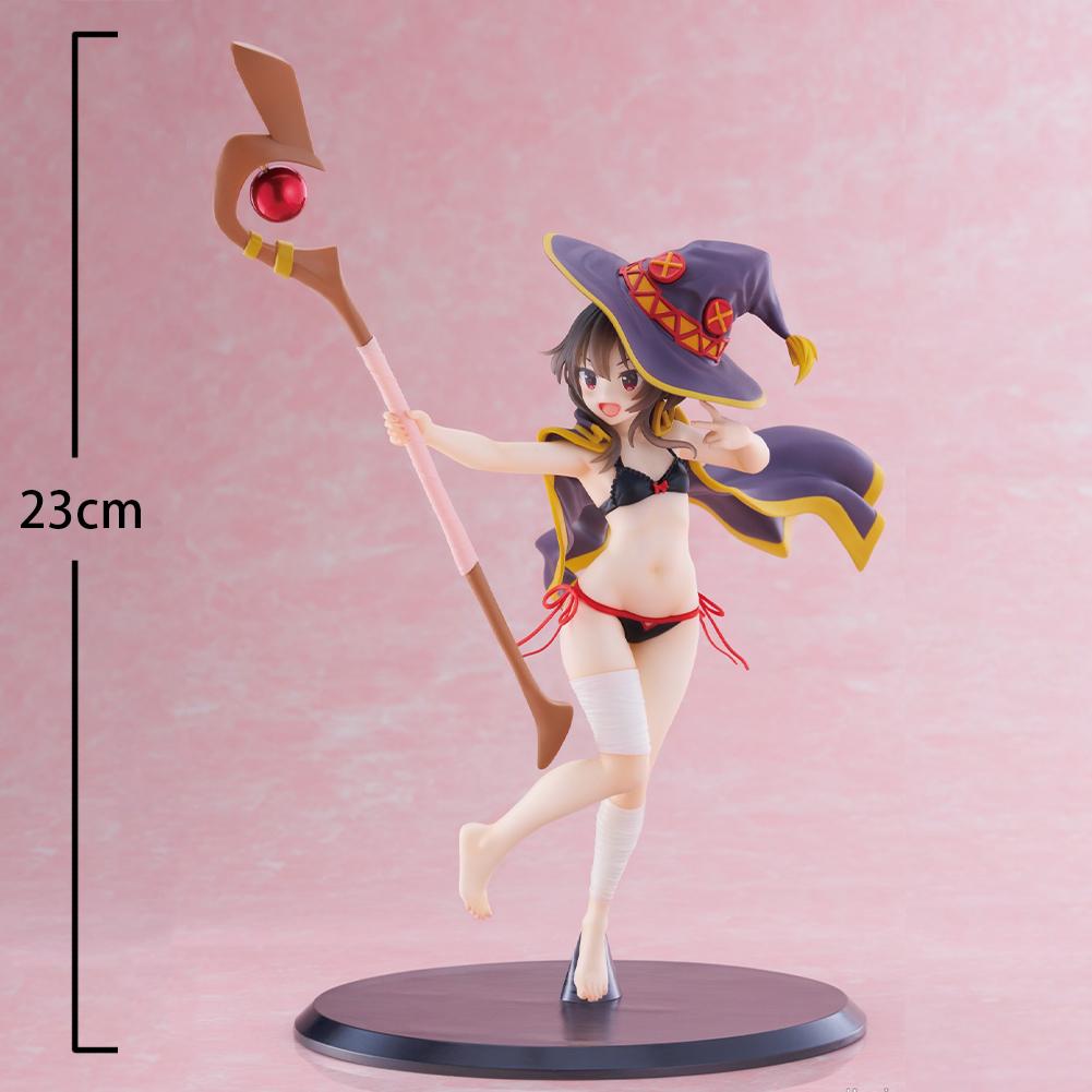 

Anime Megumin Figure Megumin Action Figure PVC model Collectible cute magician Girls Figurine Animation doll toys Birthday Gifts 23CM