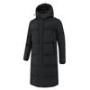 Unisex Sports Cotton-Padded Mid-Length Winter Training Overcoat for Students and Coaches