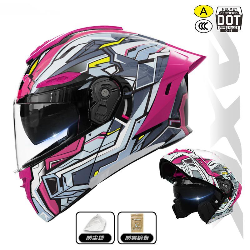 MRC Blue Color Full Face Motorcycle Helmet for Men Women Moto Helmet Original DOT Approved Helmet Full Face Helmet Racing Helmet